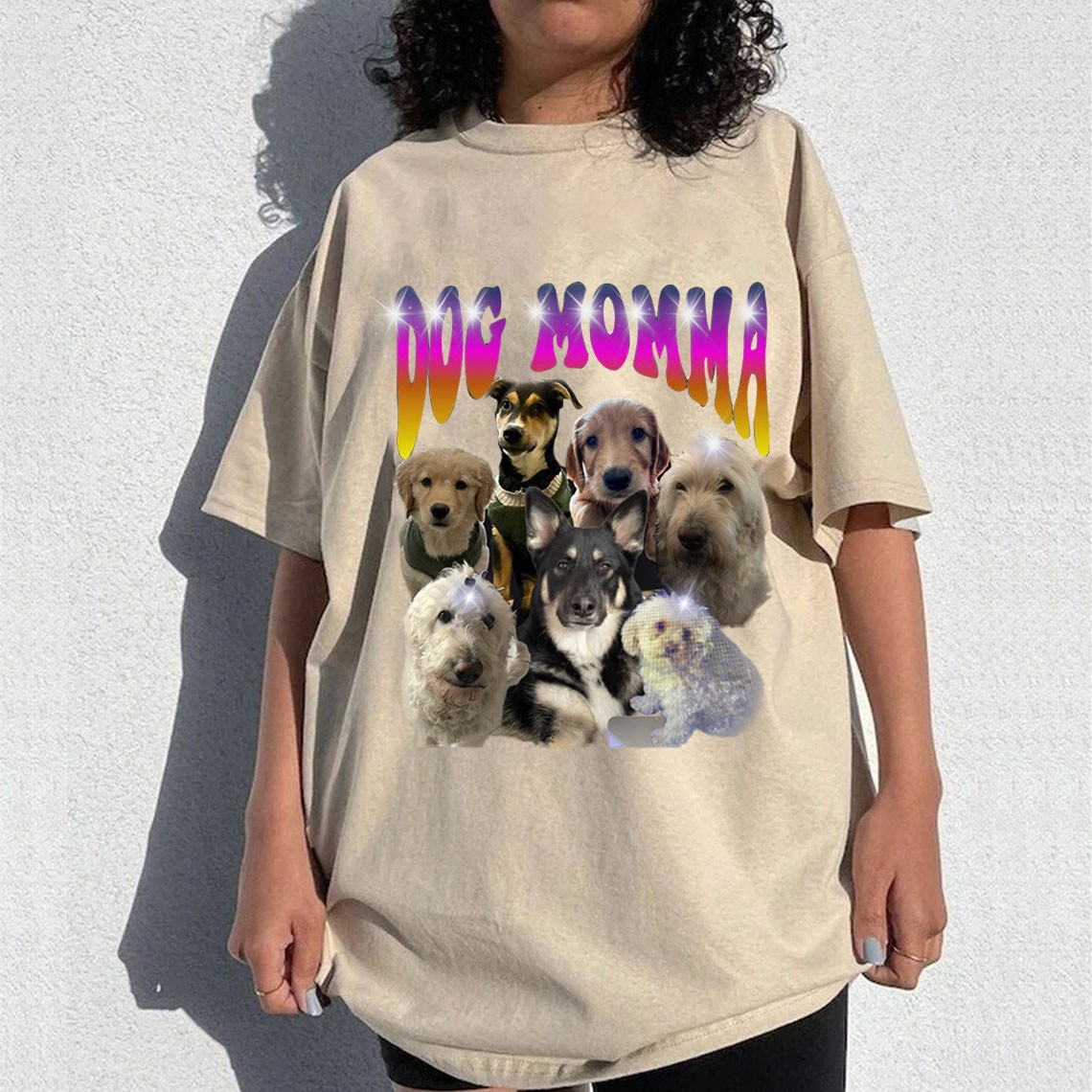 Personalized Bootleg Pet Vintage Photo Tee For Pet Lover Gift