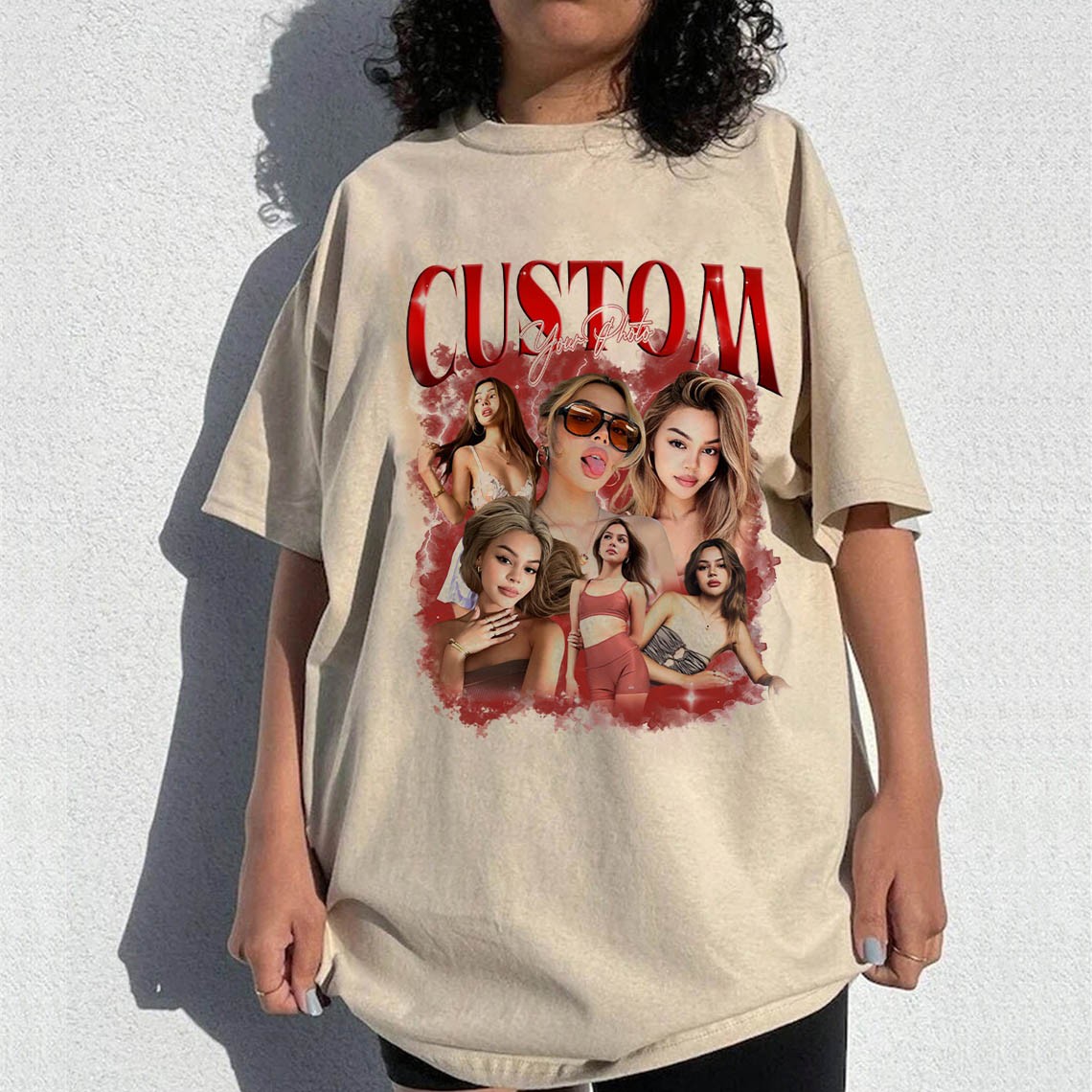Personalize Your Own Bootleg T-Shirts Retro 90s Graphic Design