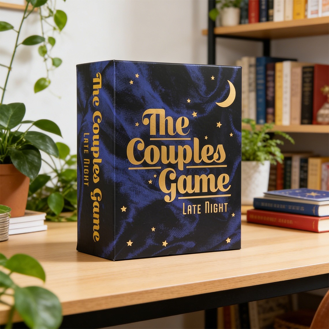 The Couples Game Late Night [Fun Adult Card Game for Date Nights | Romantic Couples Gift for Him or Her | 150 Questions for 2 Players | Perfect For Anniversary, Engagement, Valentine's Gift