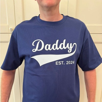 Custom Dad Sweatshirt With Kids Name For Father's Day Gift Ideas